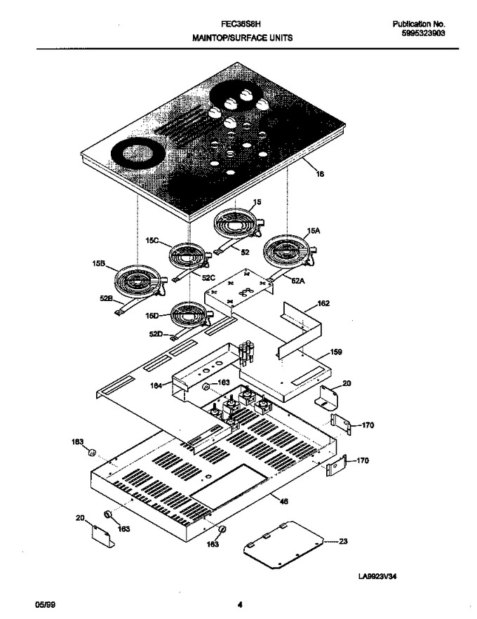 Diagram for FEC36S8HBA