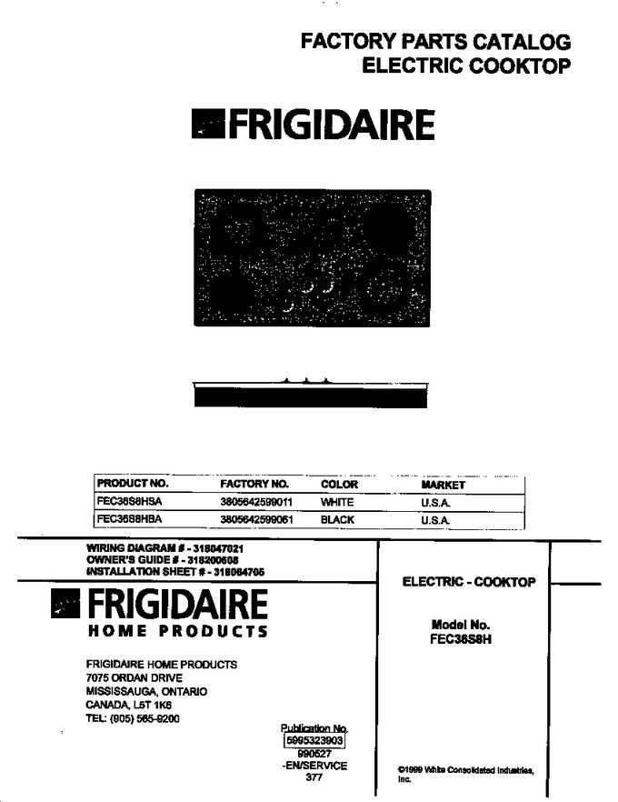 Diagram for FEC36S8HBA