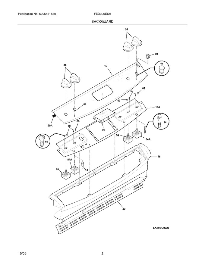 Diagram for FED300ESA