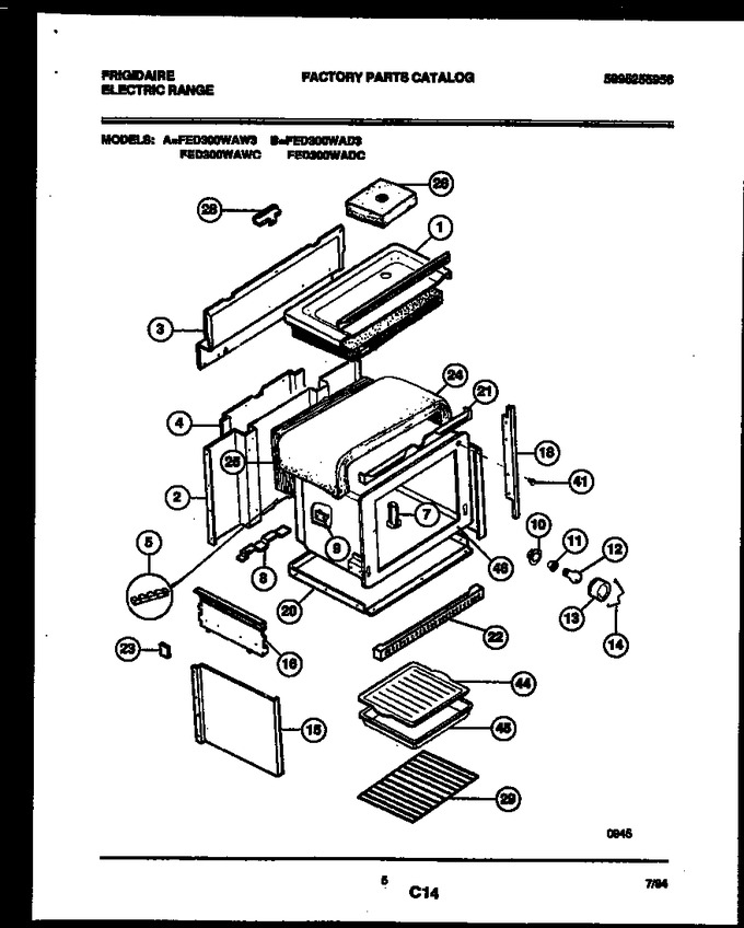 Diagram for FED300WAD3
