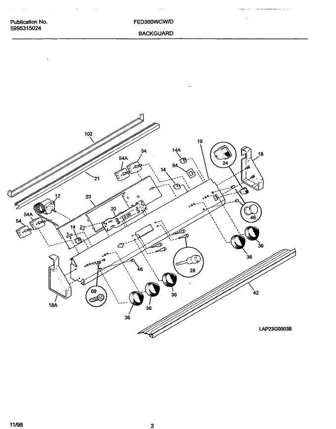 Diagram for FED300WCW5