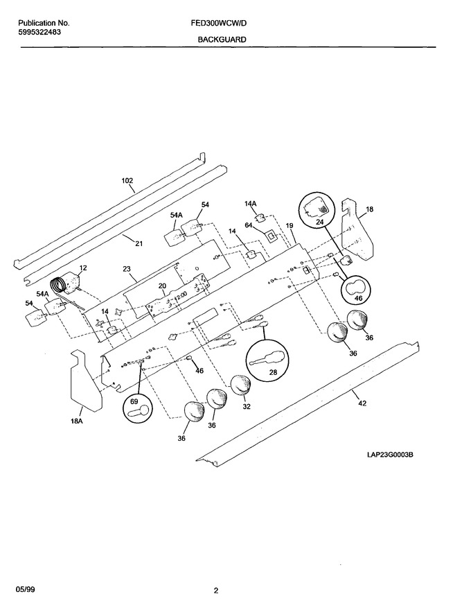 Diagram for FED300WCDF