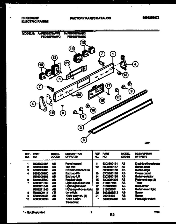 Diagram for FED353WAD3