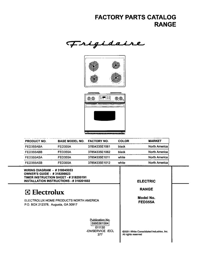 Diagram for FED355ABB