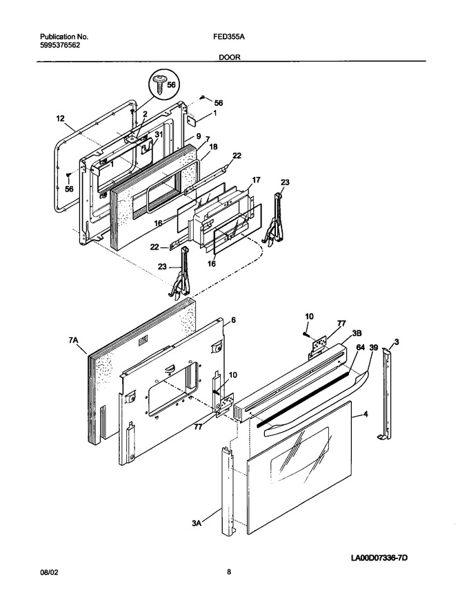 Diagram for FED355ASE