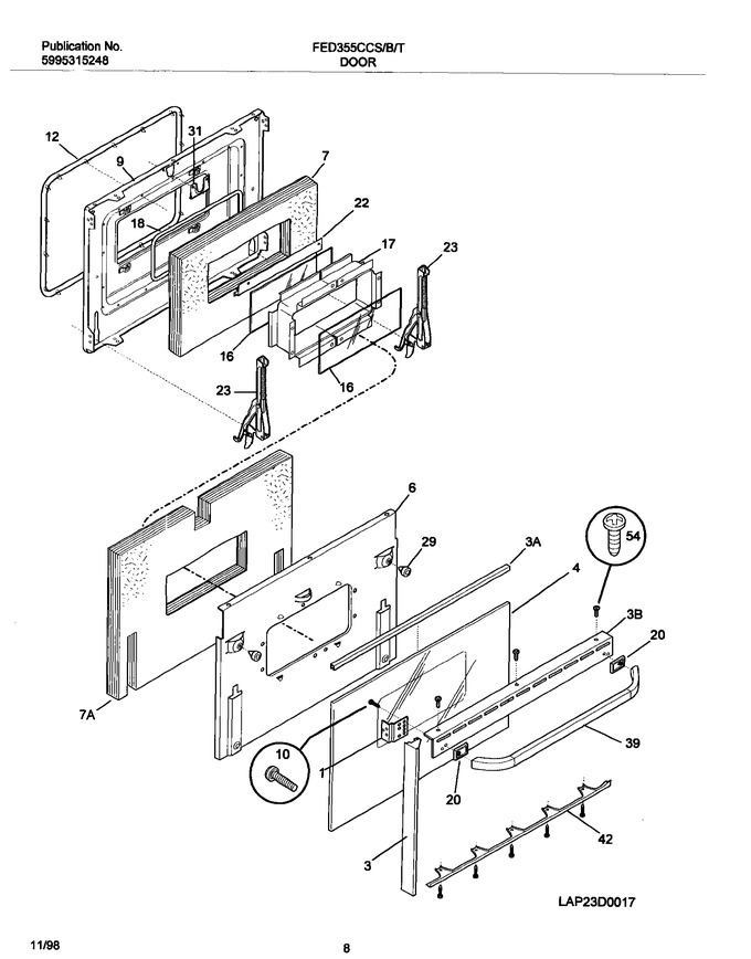 Diagram for FED355CCTF