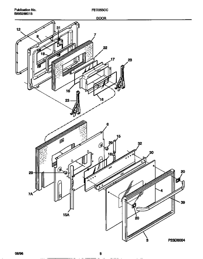 Diagram for FED355CCSG