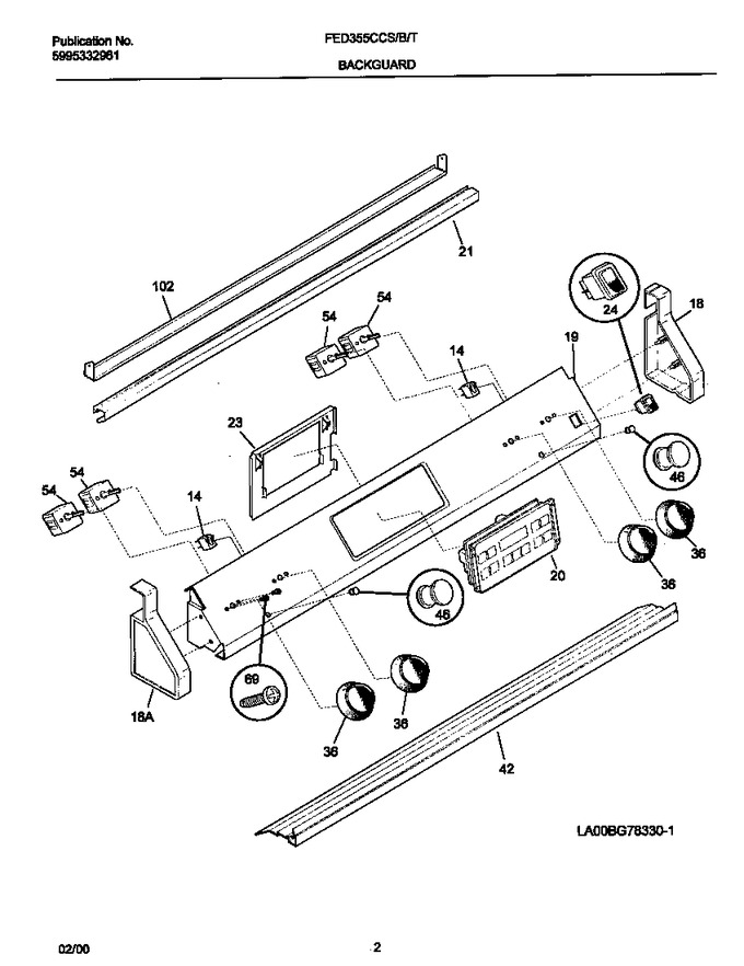 Diagram for FED355CCSI