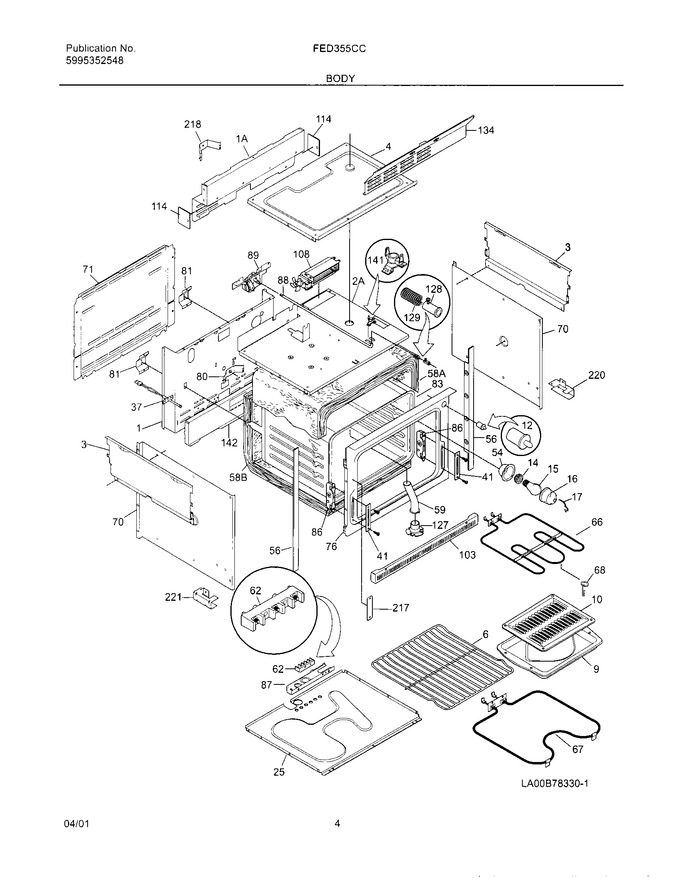 Diagram for FED355CCBJ