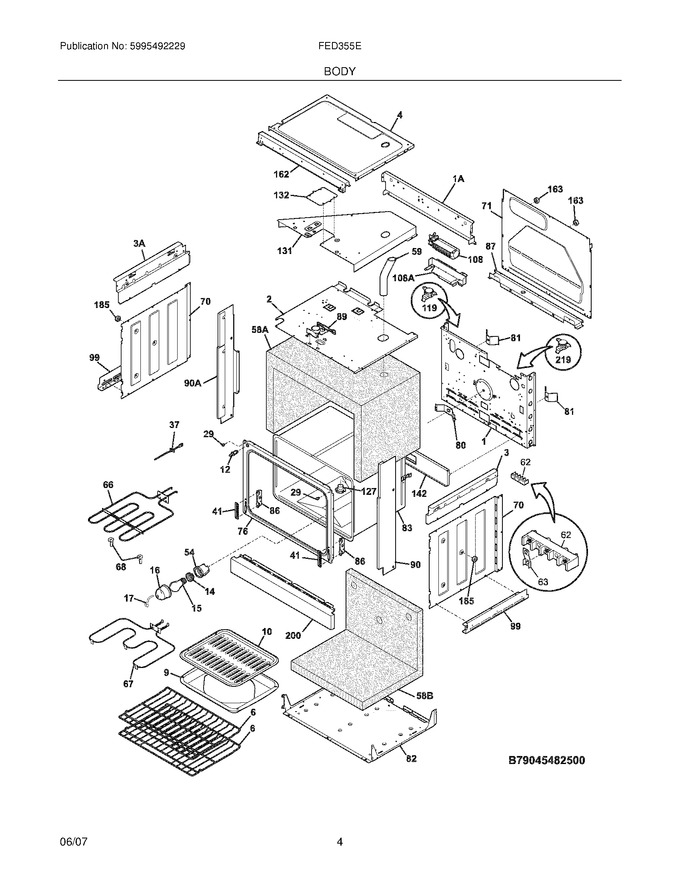 Diagram for FED355EBC