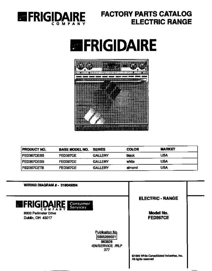 Diagram for FED367CESB