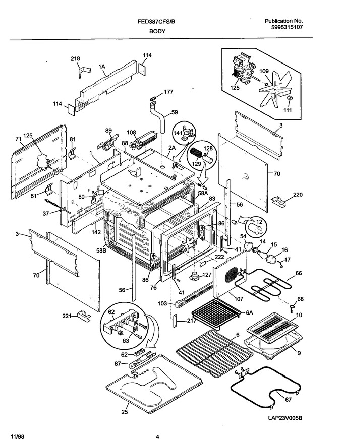 Diagram for FED387CFSC
