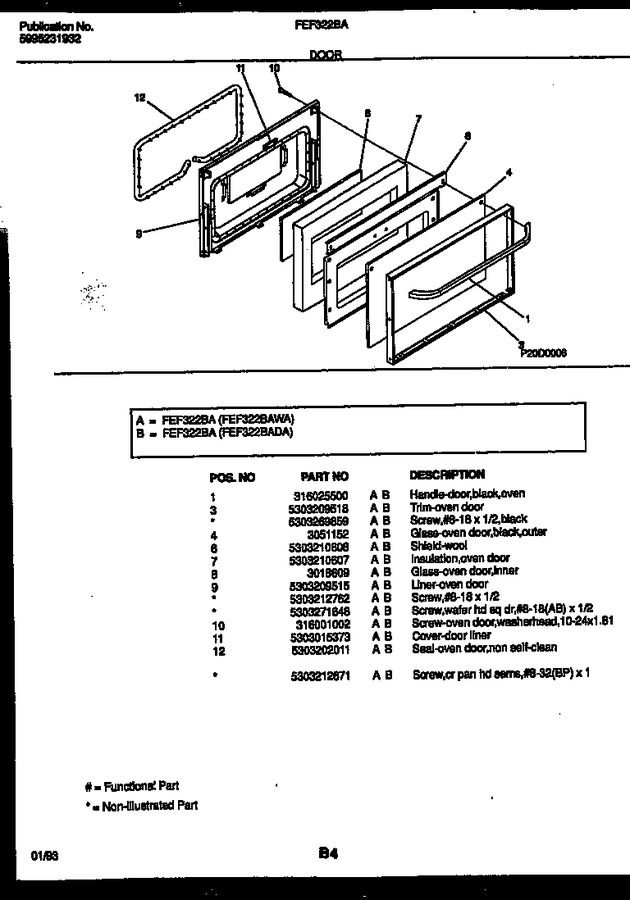 Diagram for FEF322BADA