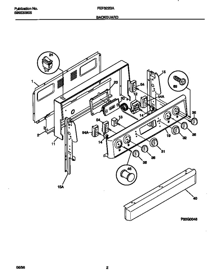 Diagram for FEF322BAWH