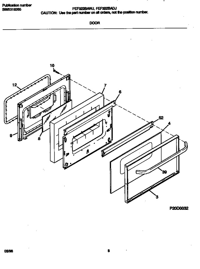 Diagram for FEF322BAWJ