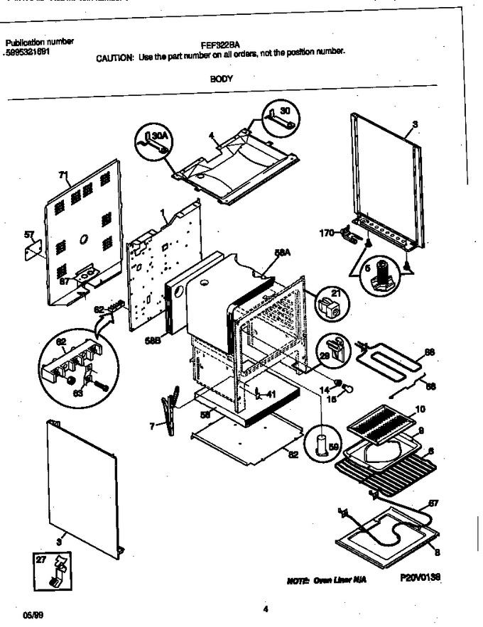 Diagram for FEF322BAWK