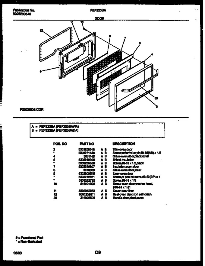 Diagram for FEF323BADA