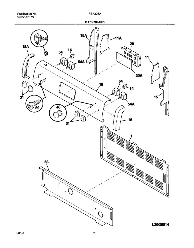 Diagram for FEF326ASC