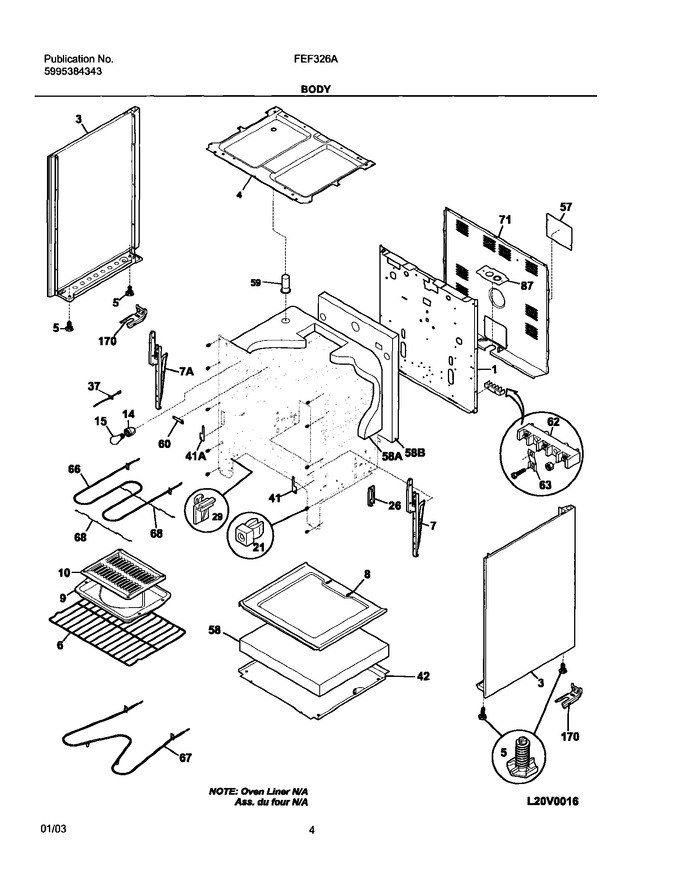 Diagram for FEF326ASE