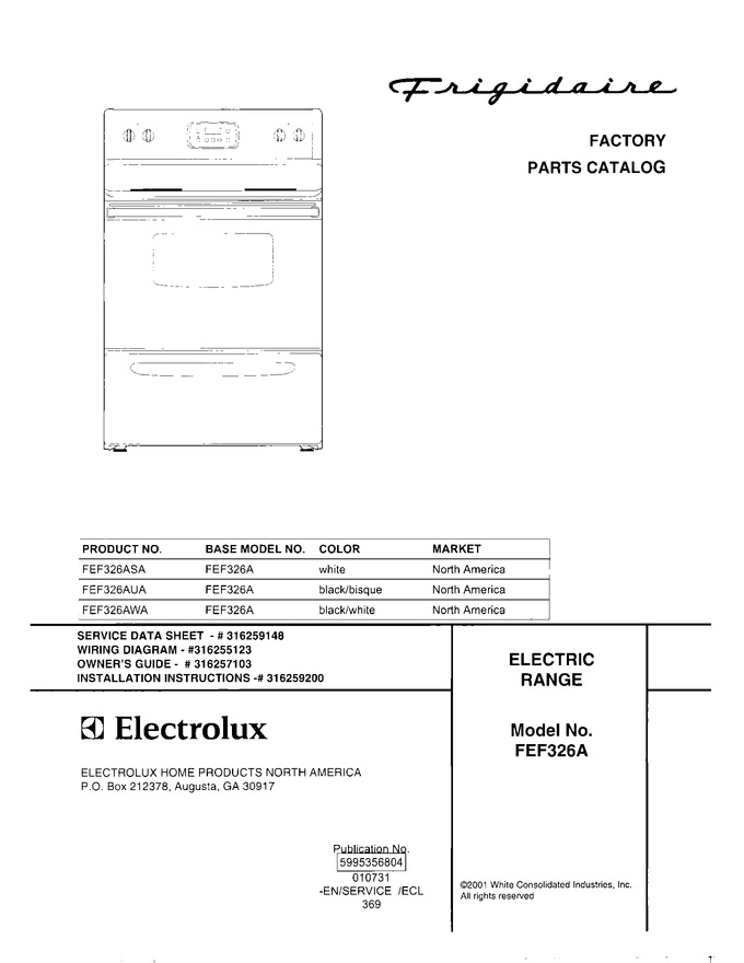 Diagram for FEF326ASA
