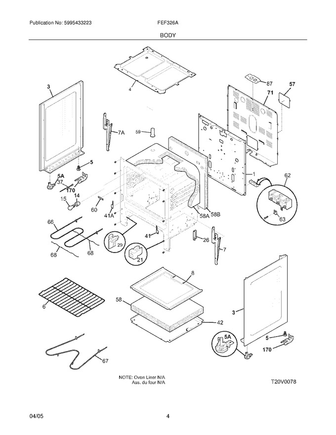 Diagram for FEF326AUJ