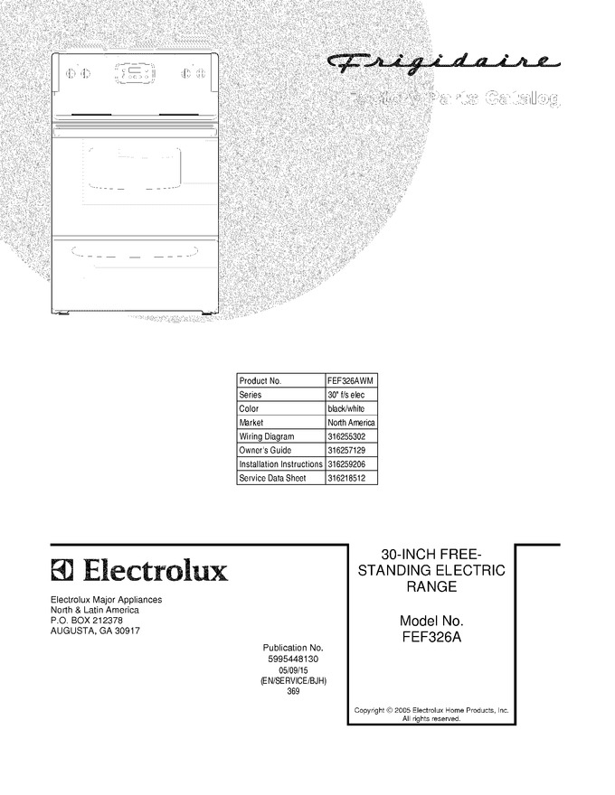 Diagram for FEF326AWM