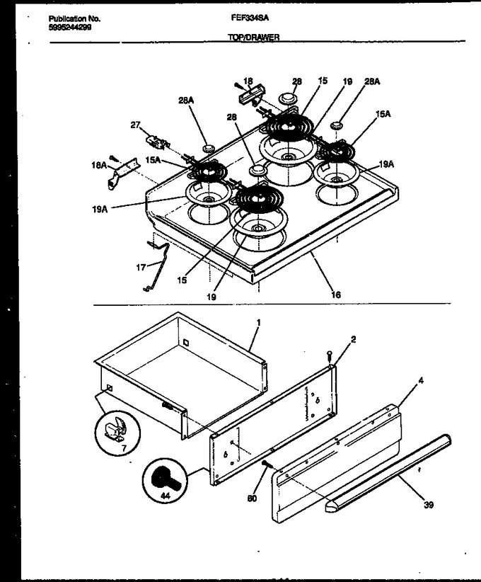 Diagram for FEF334SAWA