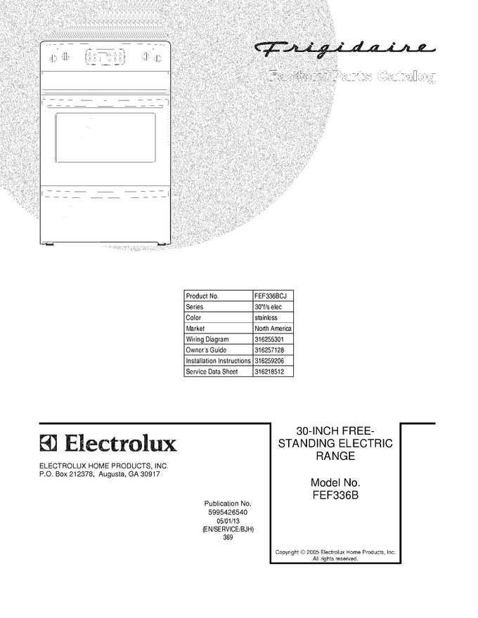 Diagram for FEF336BCJ