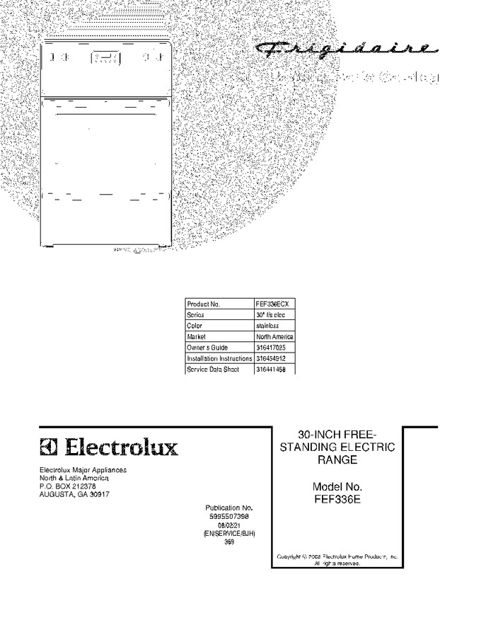 Diagram for FEF336ECX