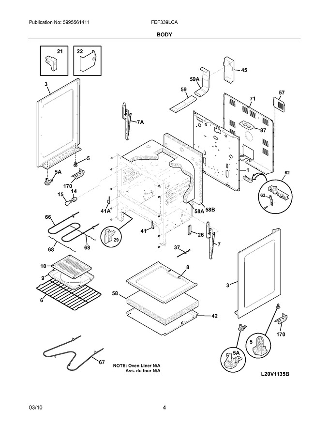 Diagram for FEF339LCA