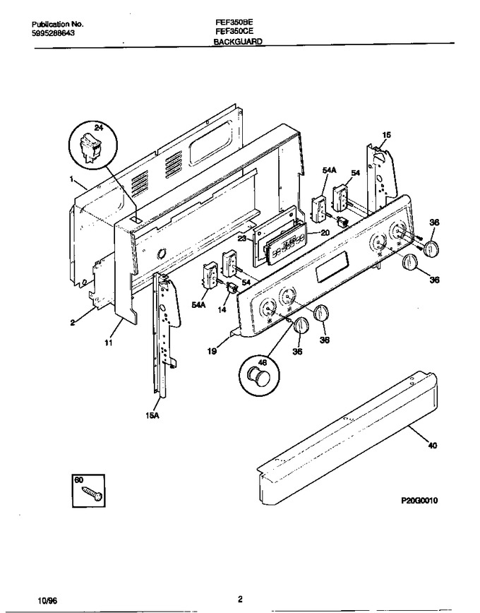 Diagram for FEF350BEWB