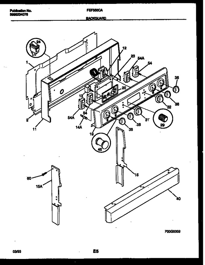 Diagram for FEF350CADA