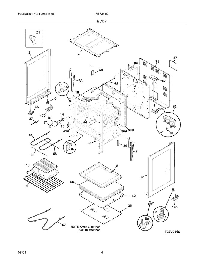 Diagram for FEF351CWC