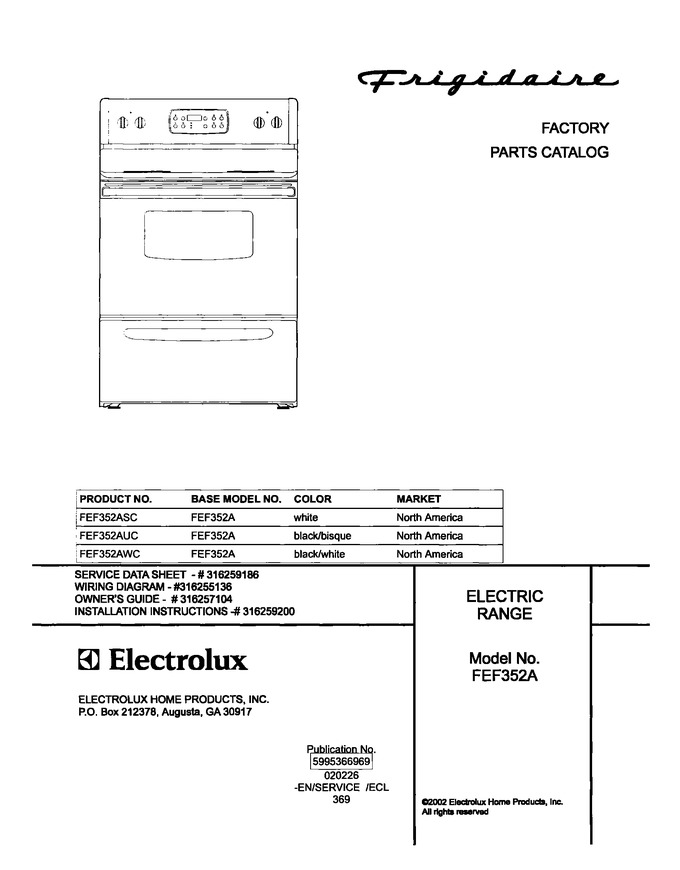 Diagram for FEF352ASC