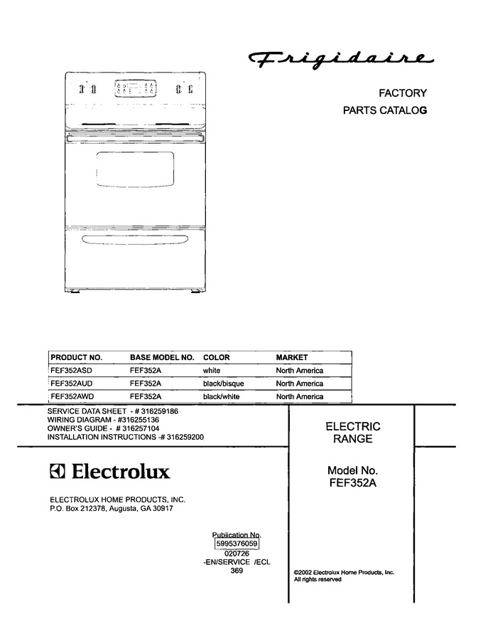 Diagram for FEF352AUD