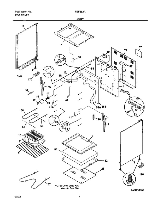 Diagram for FEF352AWD