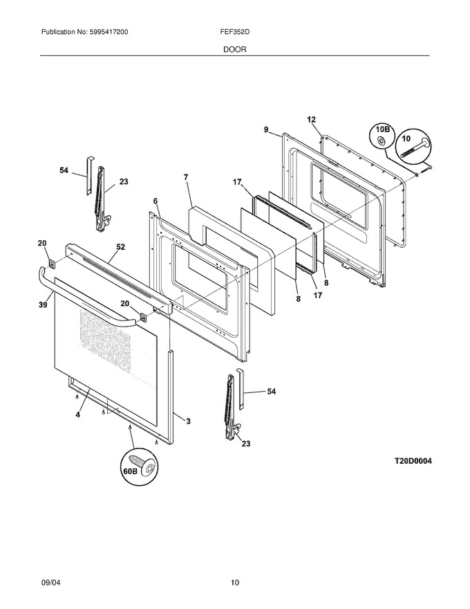 Diagram for FEF352DWA