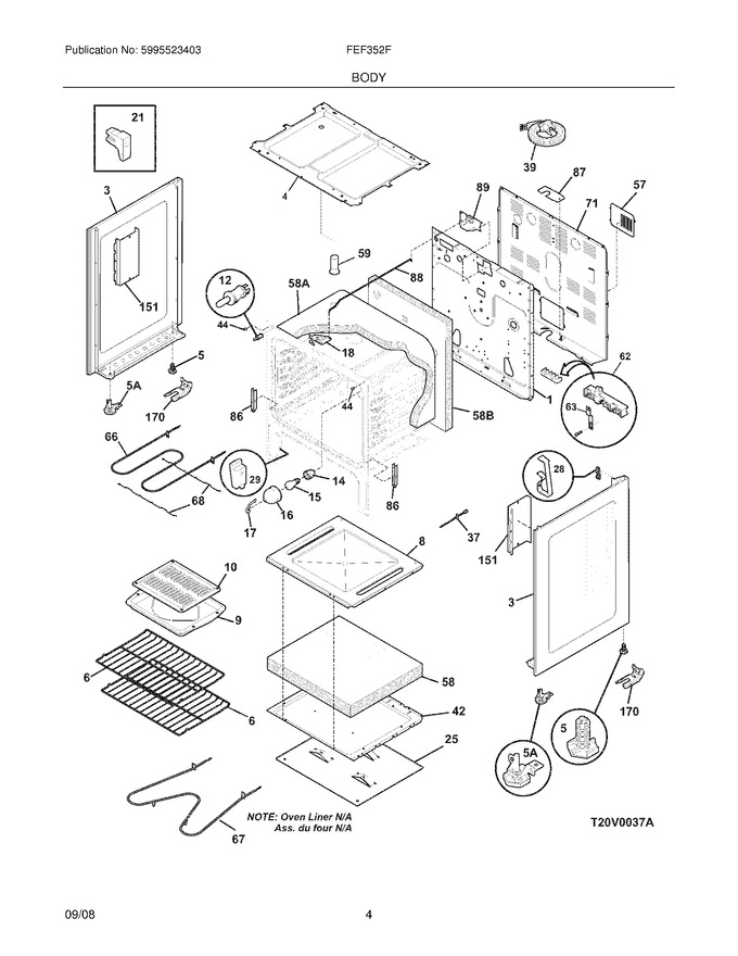 Diagram for FEF352FWC