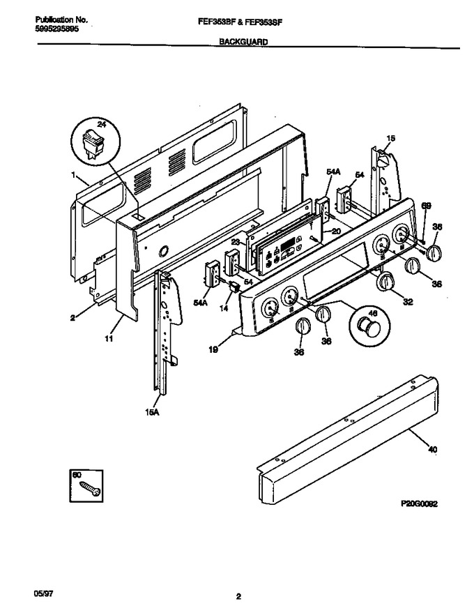 Diagram for FEF353SFWA