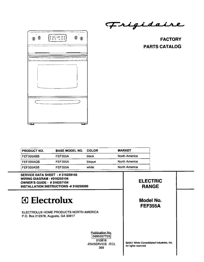 Diagram for FEF355AQB