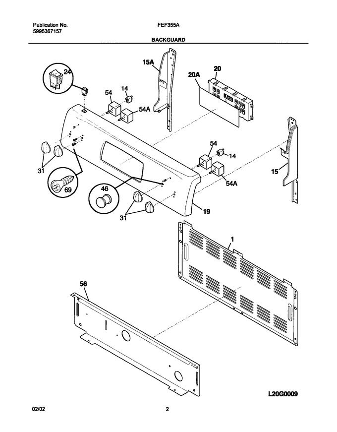 Diagram for FEF355AWC