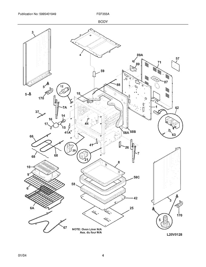 Diagram for FEF355AQH