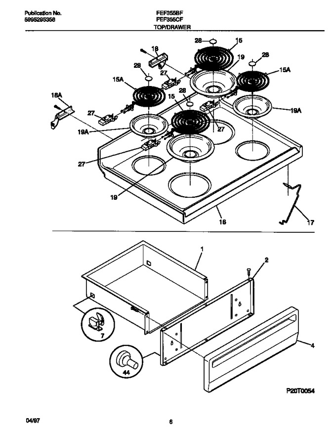 Diagram for FEF355BFWA