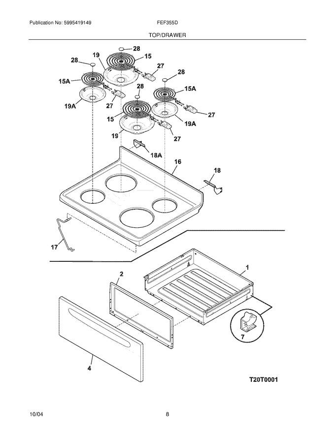 Diagram for FEF355DSB
