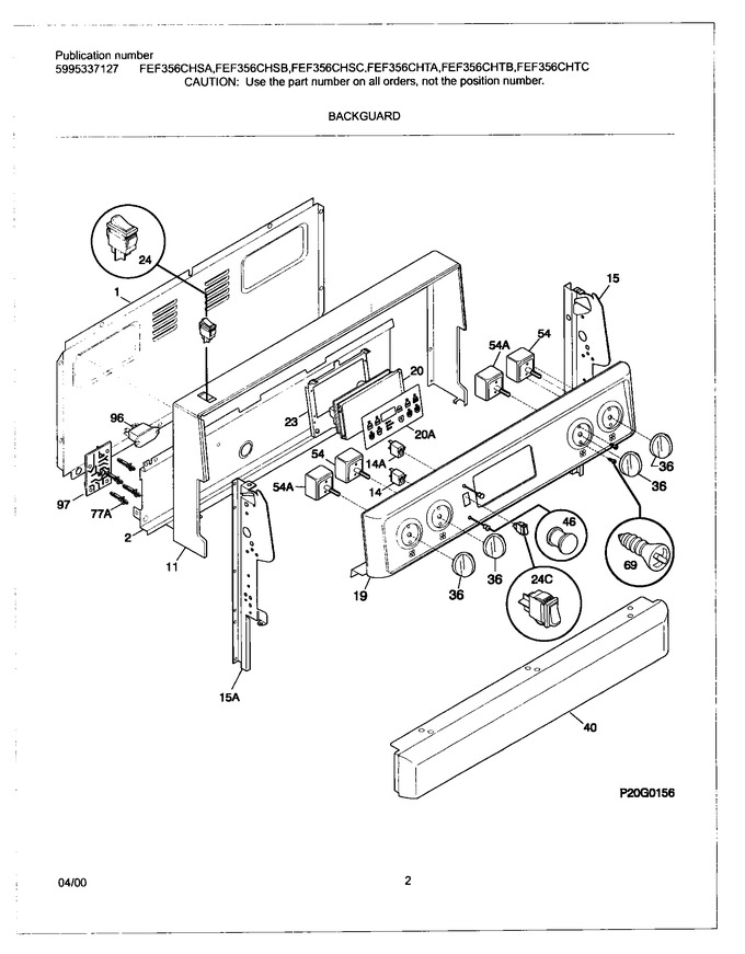Diagram for FEF356CHTA