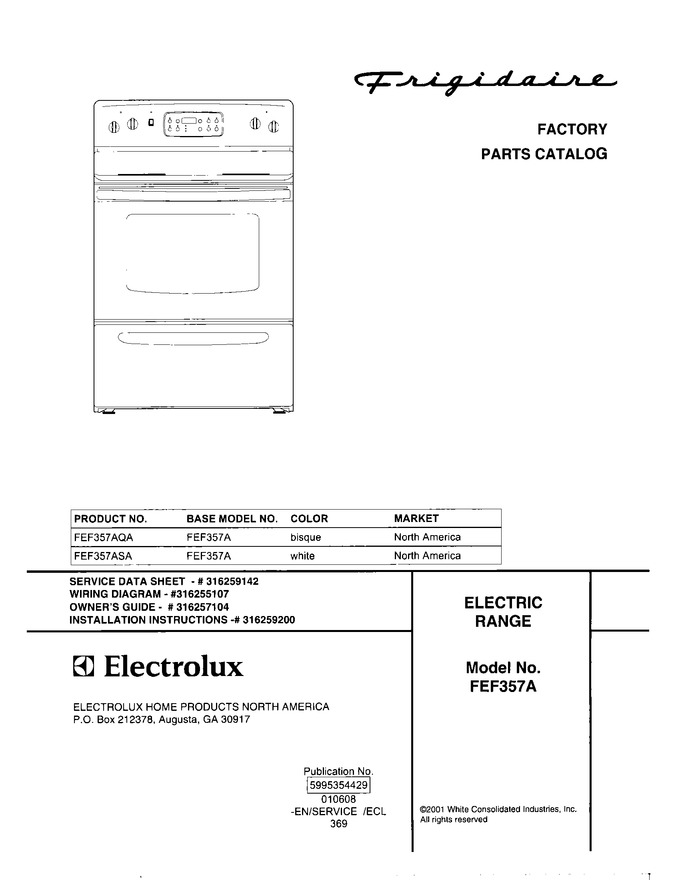 Diagram for FEF357ASA