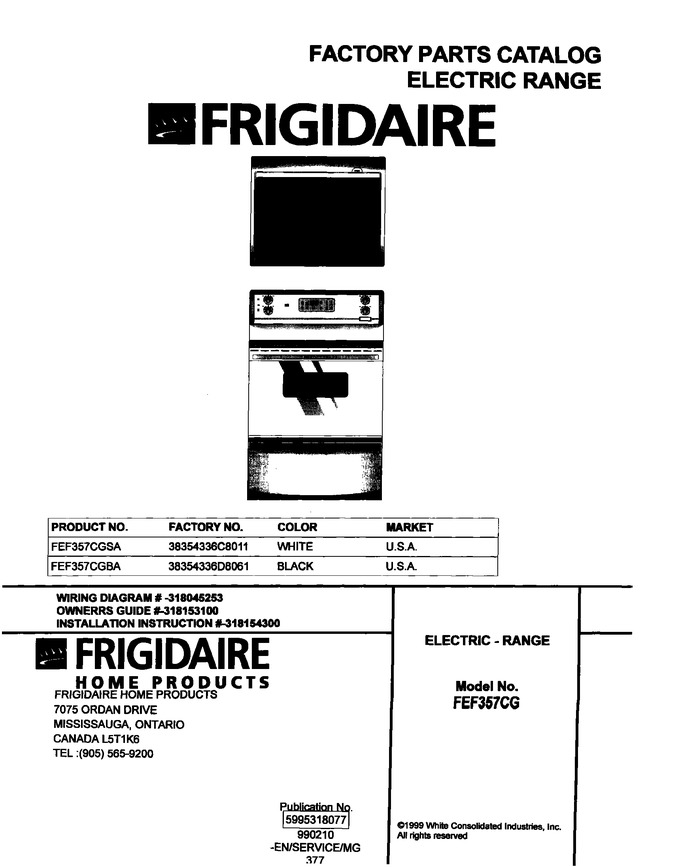 Diagram for FEF357CGBA