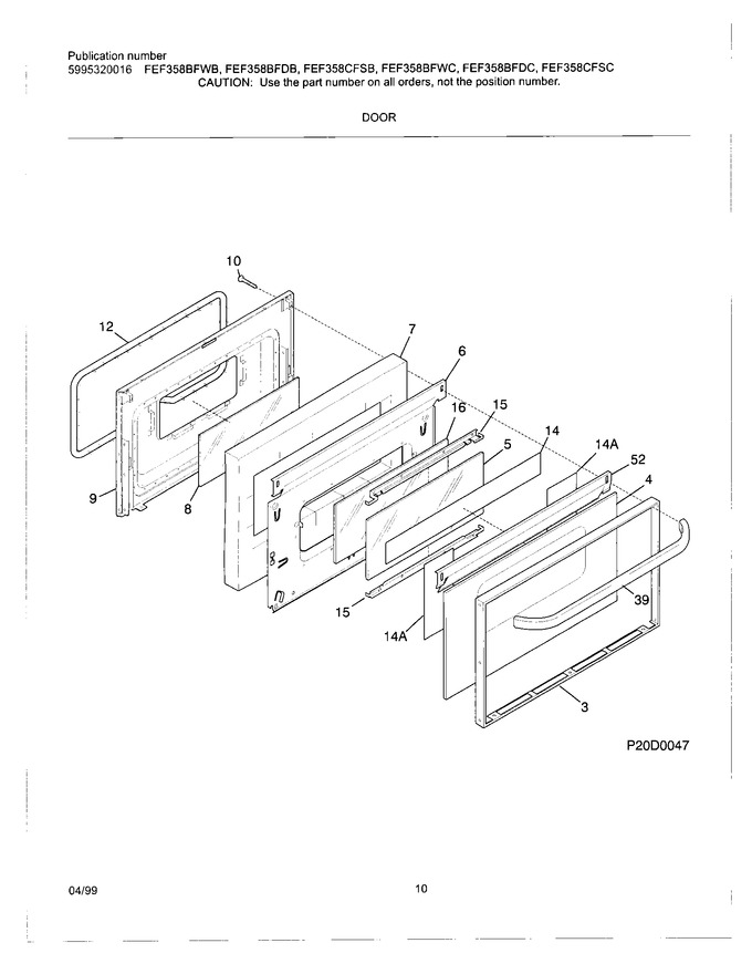 Diagram for FEF358BFWC