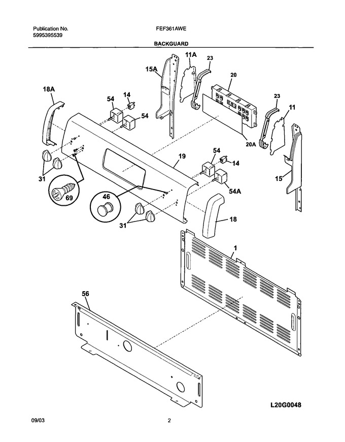Diagram for FEF361AWE
