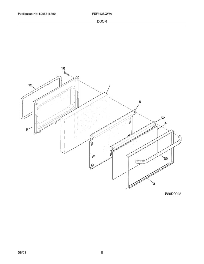 Diagram for FEF363SGWA
